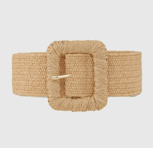 Natural Straw Belt