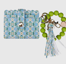 Load image into Gallery viewer, English Garden Kaychain Wristlet Wallet
