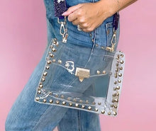 Load image into Gallery viewer, Clear Studded Purse
