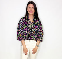 Load image into Gallery viewer, Floral Satin Top
