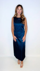 Dianna Satin Midi Dress