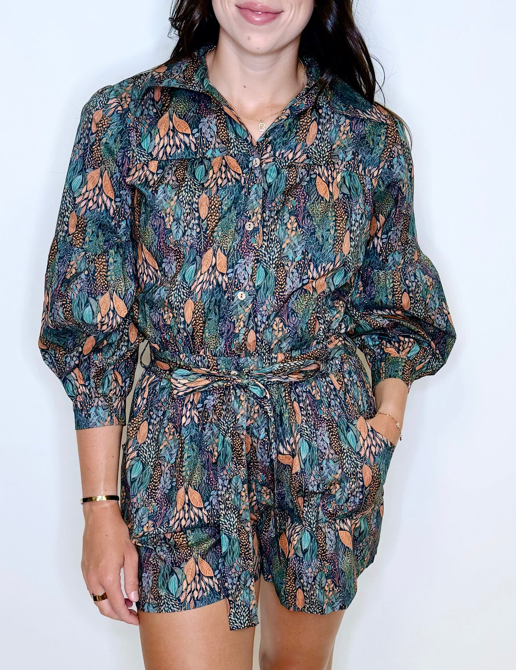 Autumn Canopy Romper