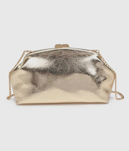 Camille Gold Clutch