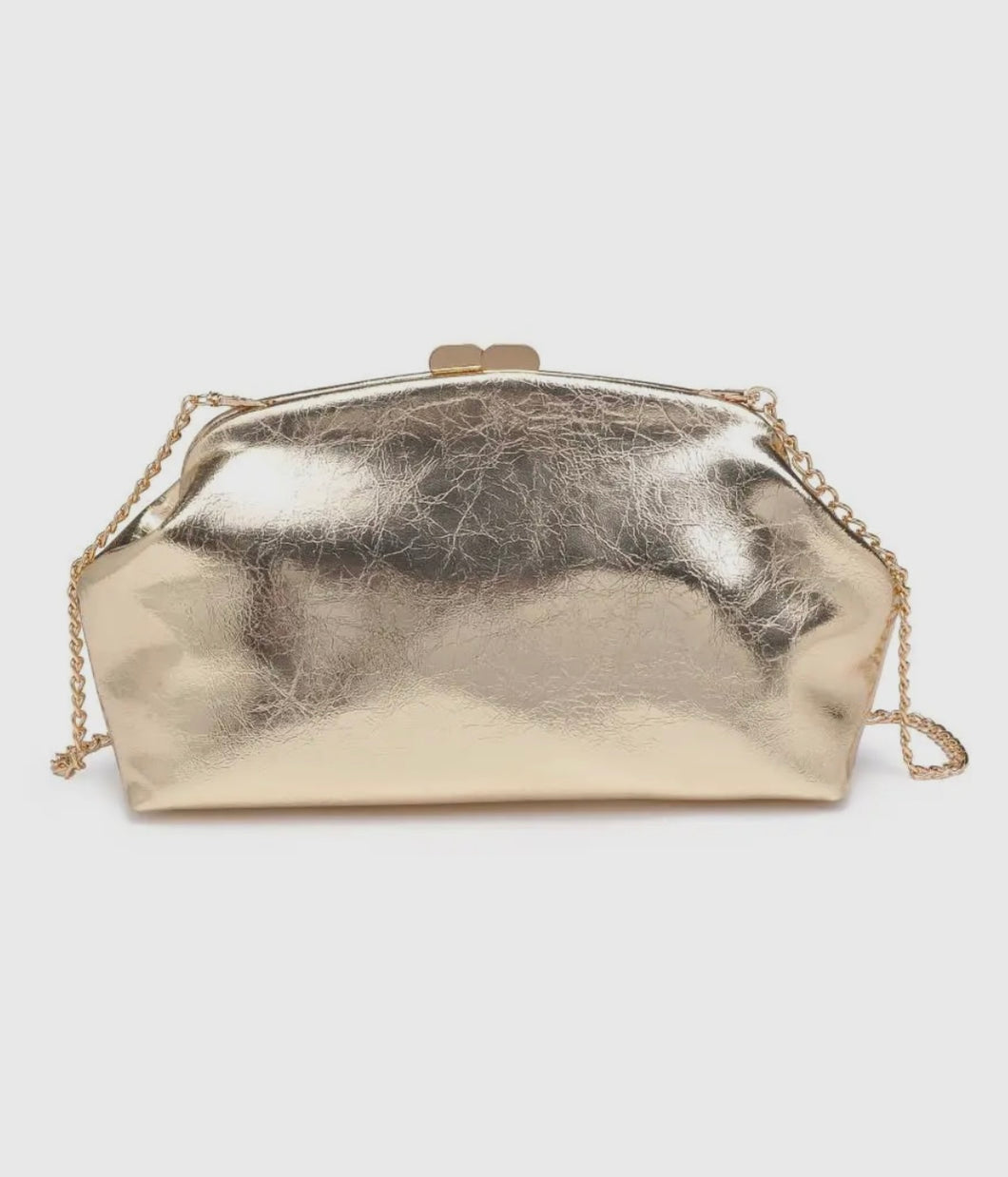 Camille Gold Clutch