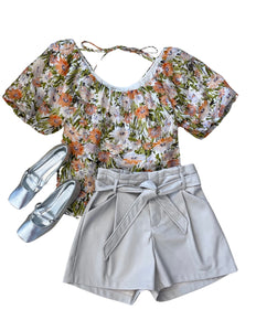 Sileya Floral Top