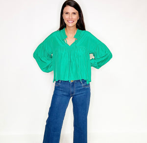 Silky Babydoll Top