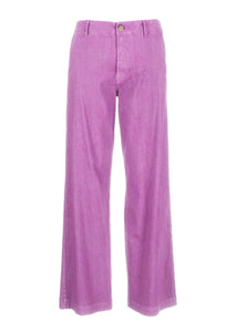 Meg Orchid Linen Pants