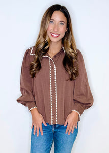 Ginger Stitch Top