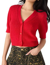 Load image into Gallery viewer, Janae Red Cardigan
