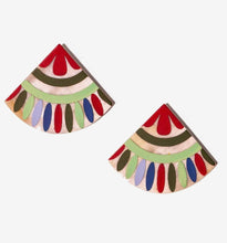 Load image into Gallery viewer, Fa La La Tile Earrings
