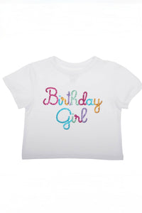 Birthday Girl Sequin Tee