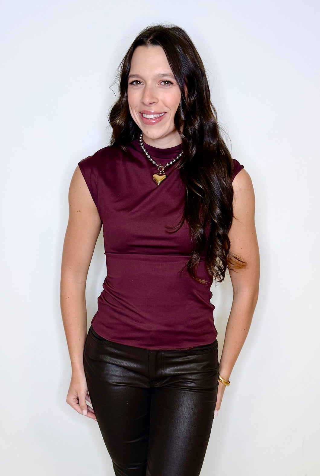 Yvette Skin Drape Top