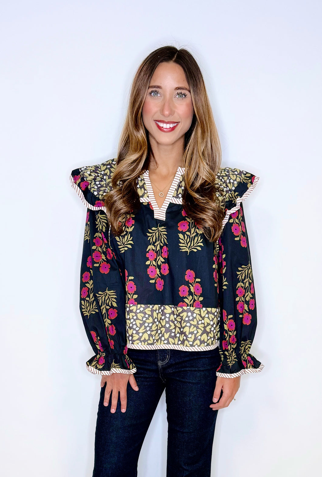 Clara Printed Top