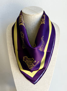 Purple Tiger Scarf
