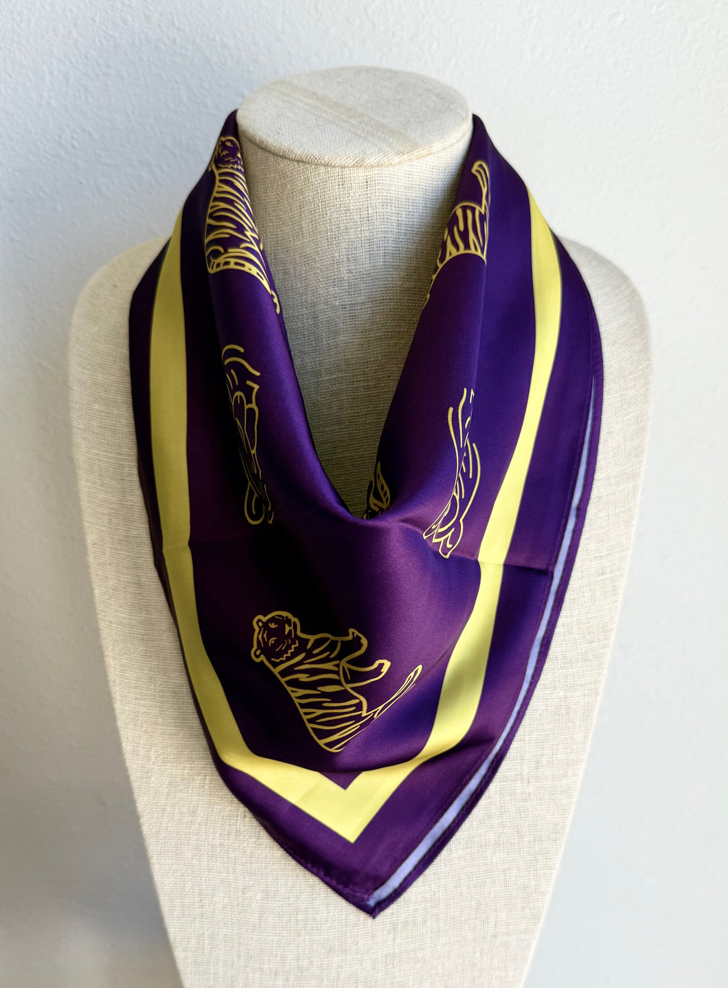 Purple Tiger Scarf