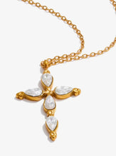 Load image into Gallery viewer, Audrey Cross Necklace
