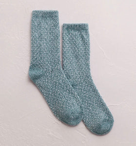 Brushed Marled Socks