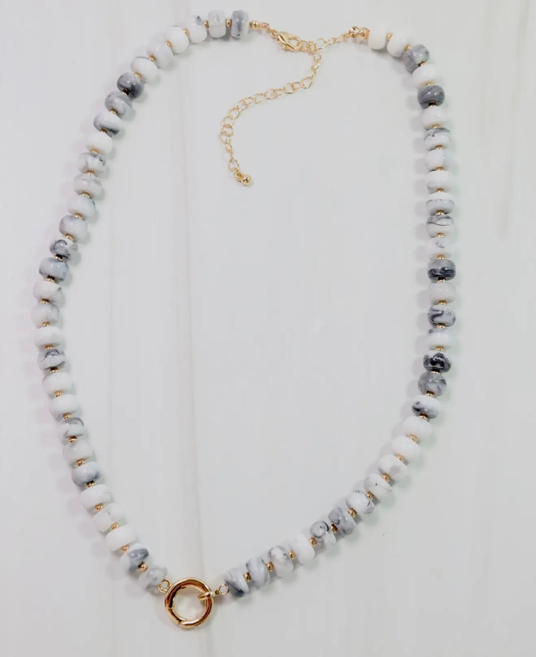 Tiara Grey Necklace