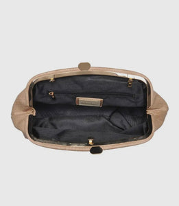 Camille Embossed Clutch