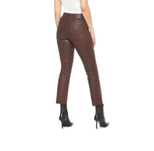 Load image into Gallery viewer, Linden Coated Crop Flare Jeans
