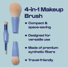 Load image into Gallery viewer, Overachieve 4 in 1 Makeup Brush
