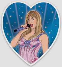 Load image into Gallery viewer, Taylor Greatest Era Heart Sticker
