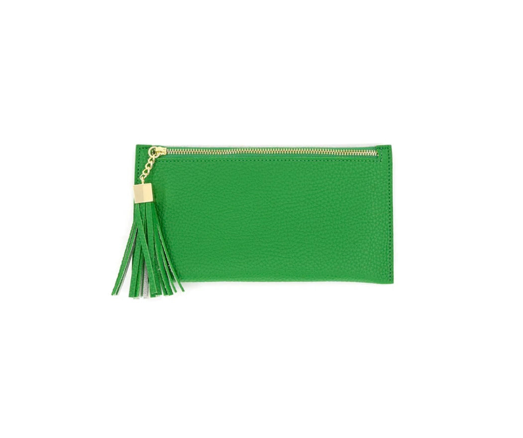 Green Tassel Wallet