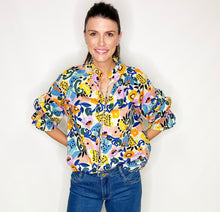 Load image into Gallery viewer, Floral Poplin Top
