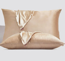 Load image into Gallery viewer, Holiday Satin Standard Pillowcase
