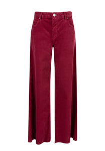 Wide Leg Cord Jeans