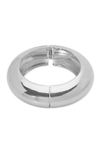 Load image into Gallery viewer, Rounded Silver Bangle
