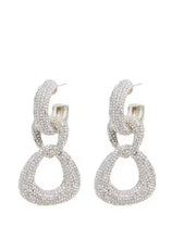 Load image into Gallery viewer, Missing Link Silver Earrings
