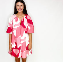 Load image into Gallery viewer, Abstract Print Dress
