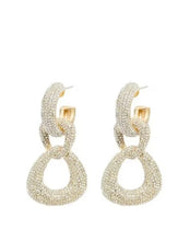 Load image into Gallery viewer, Missing Link Gold Earrings
