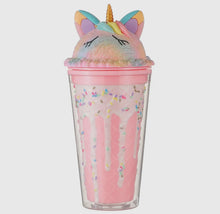 Load image into Gallery viewer, Pink Unicorn Scoop Tumbler
