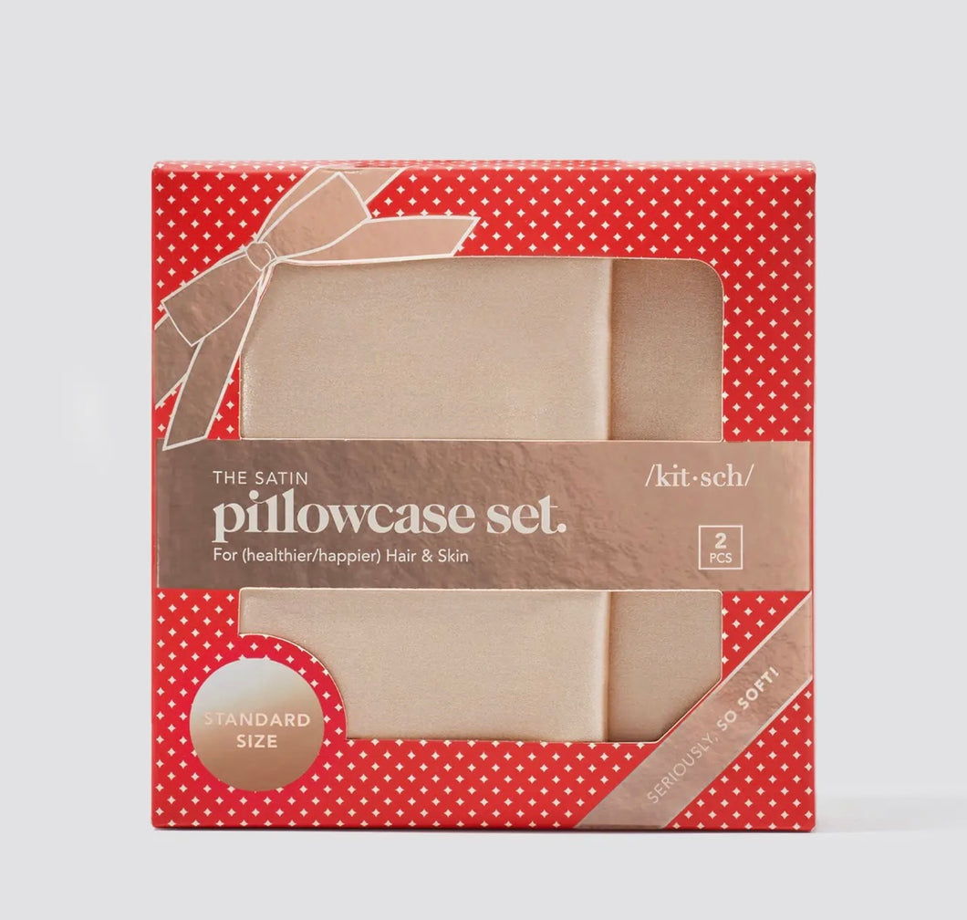 Holiday Satin Standard Pillowcase