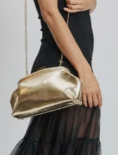 Load image into Gallery viewer, Camille Gold Clutch
