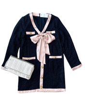 Load image into Gallery viewer, Tweed Bow Dress
