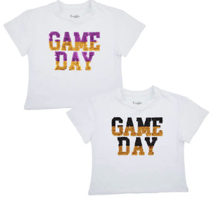 Girl's Reversible Game Day Tee