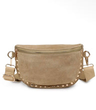 Load image into Gallery viewer, Gizelle Suede Tan Bag
