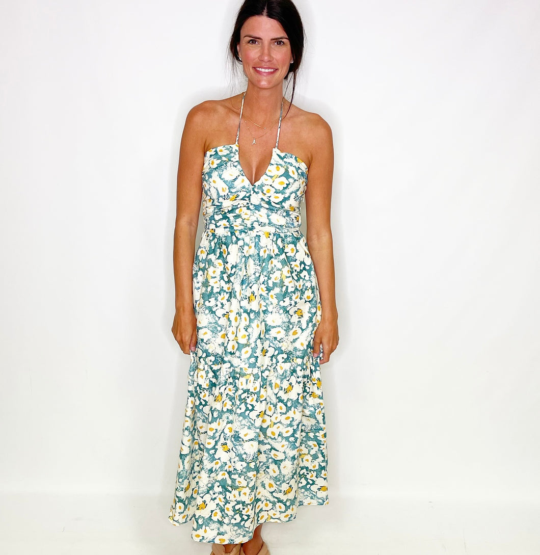 Aeries Halter Dress