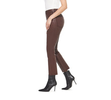 Load image into Gallery viewer, Linden Coated Crop Flare Jeans

