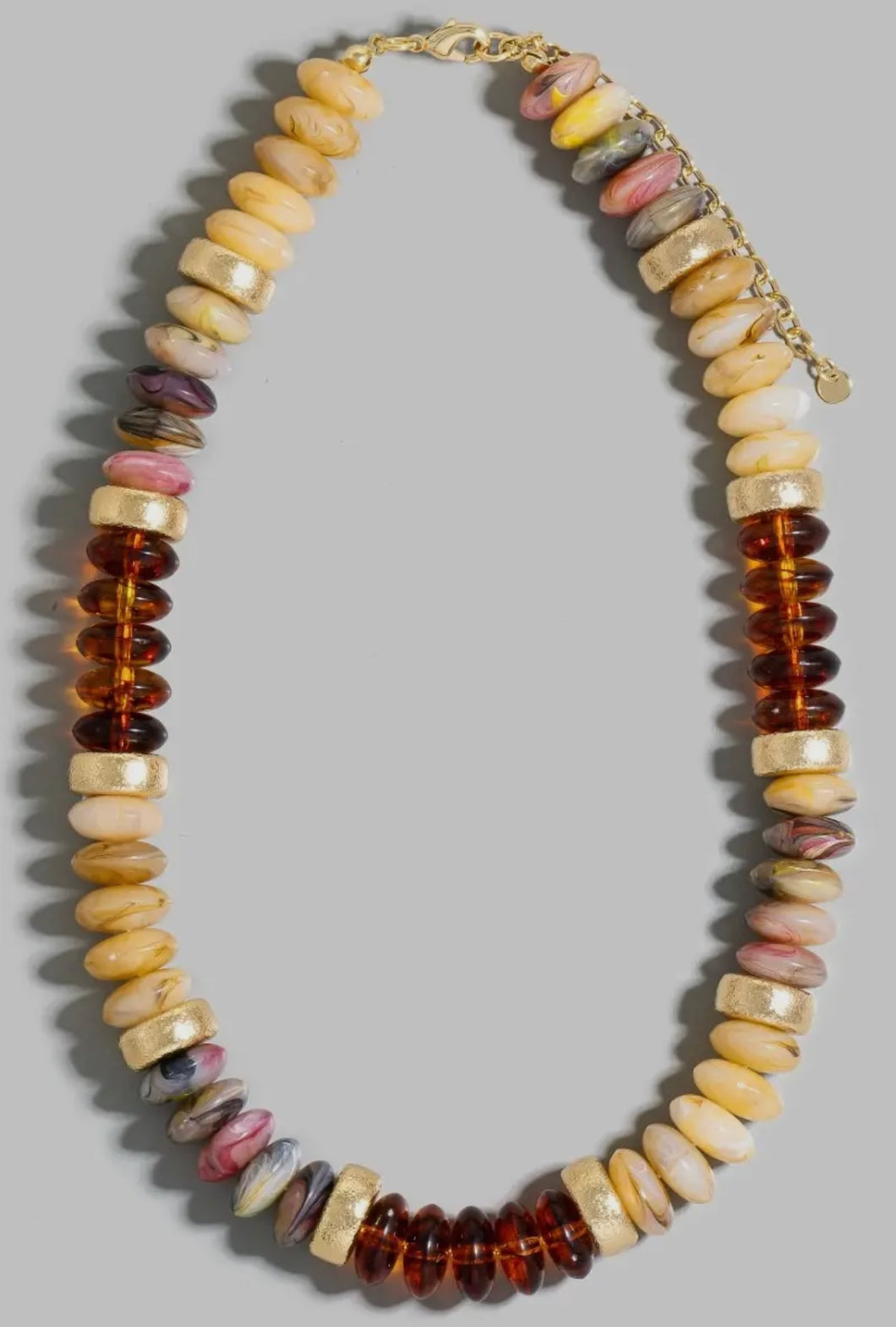 Marble Resin Necklace