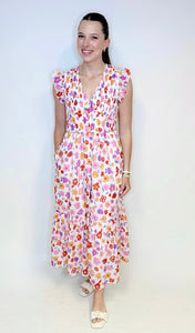 Cherry Midi Dress
