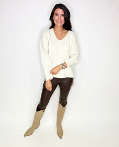 Charmaine V Pullover Sweater