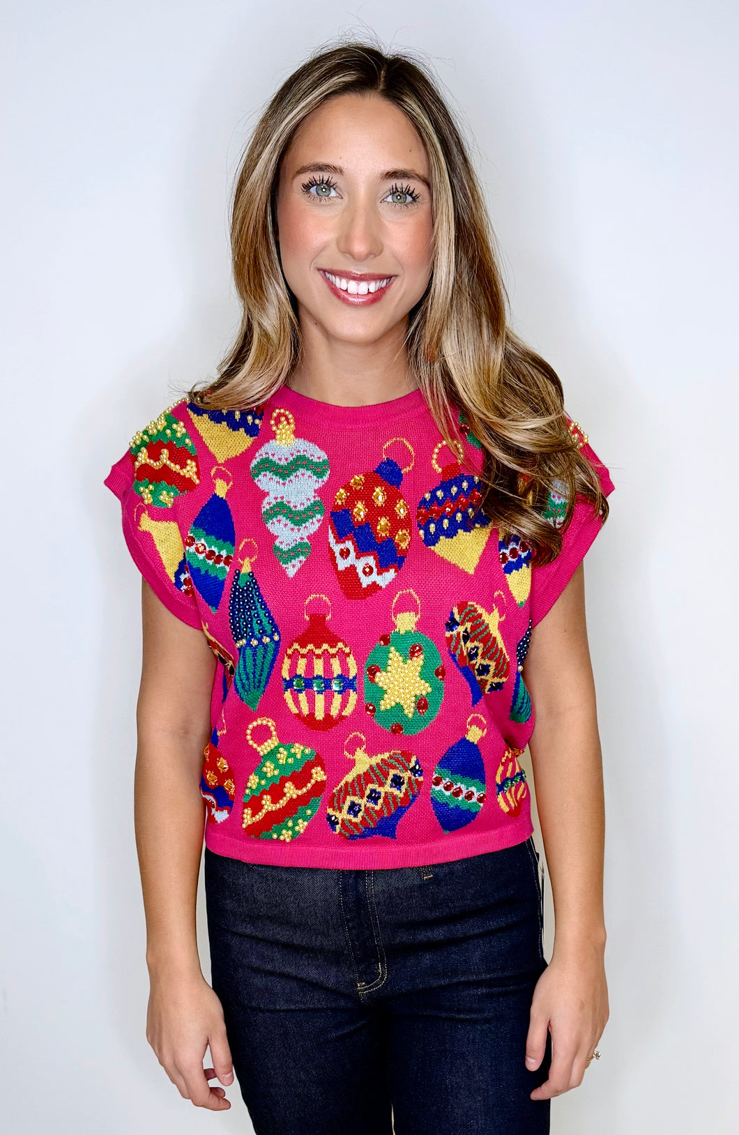 Jeweled Ornament Top