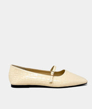 Load image into Gallery viewer, Adele Croc Ballet Flats
