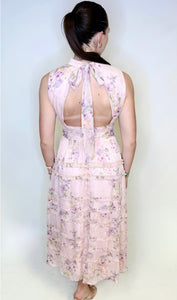 Eden Chiffon Midi Dress