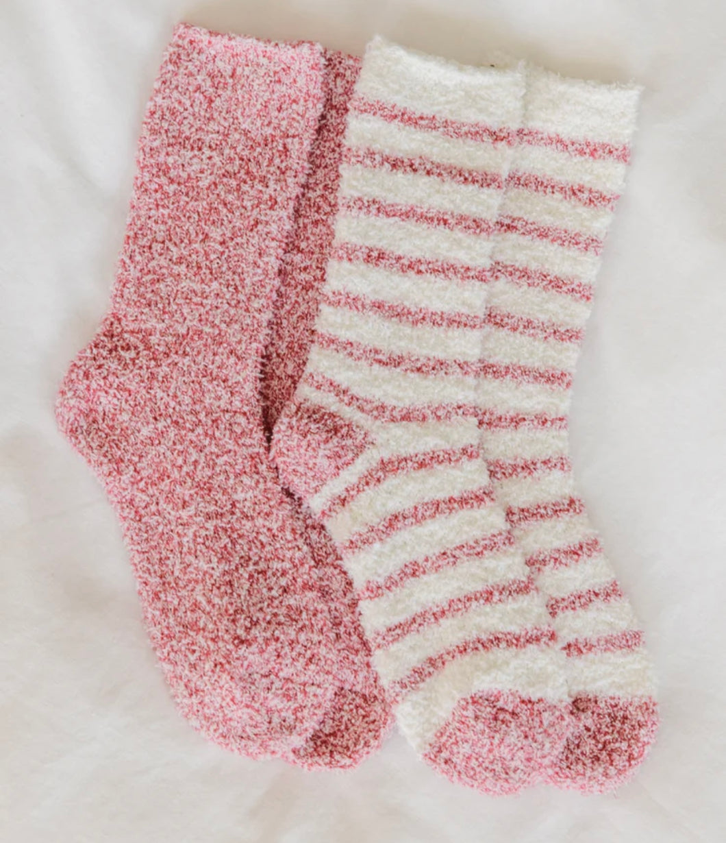 Plush Stripe Socks