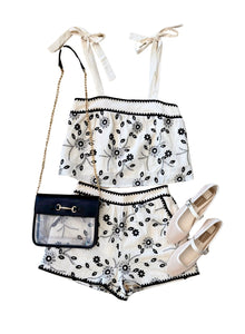 Amber Embroidered Set